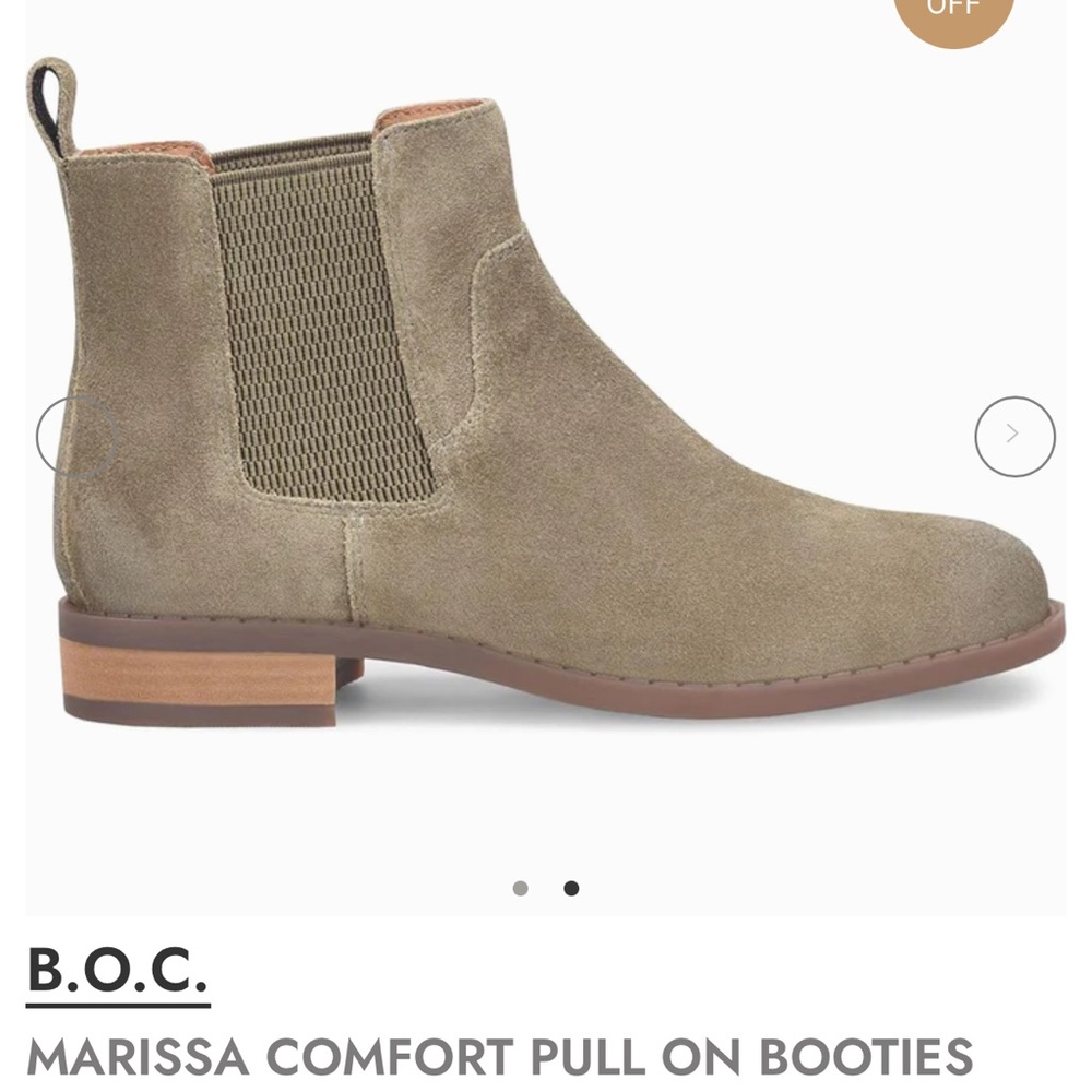 NIB b.o.c. Marissa Leather Chelsea Boots
